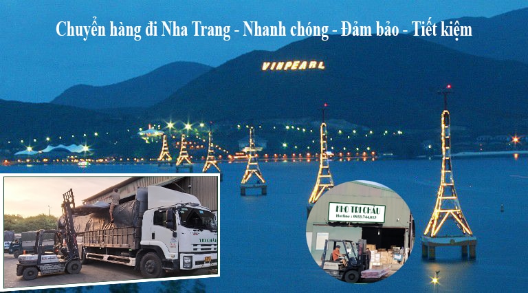 Vận chuyển hàng hoá đi Nha Trang